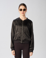 Satin Bomber Jacket in Various Colors