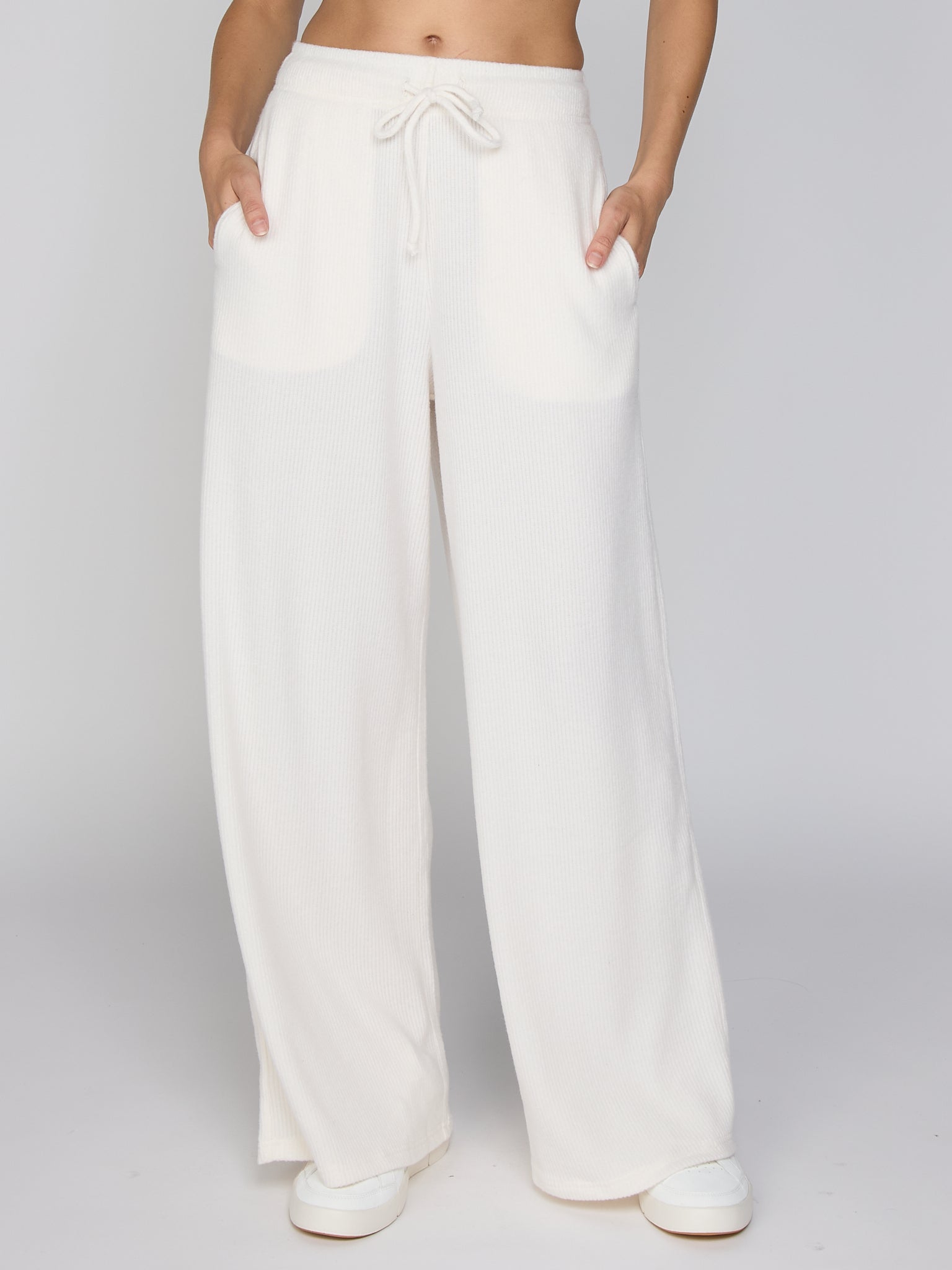 Rib Wide Leg Pants – Gottex Studio