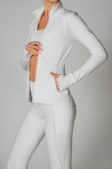 Flex Jacket in White