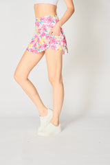 Jane Skort with Pearl Edge in White Lilly