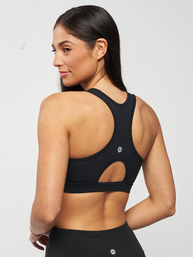 Active Racer Back Bra: Breathable Fabric, Perfect Fit